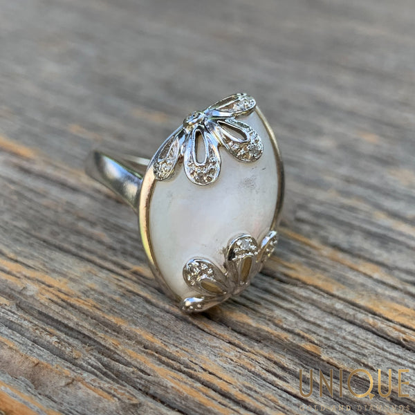 Vintage Sterling Silver Rings - Unique Gold & Diamonds